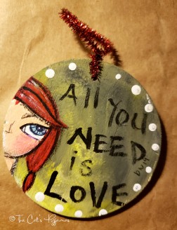 All you need is Love ornament